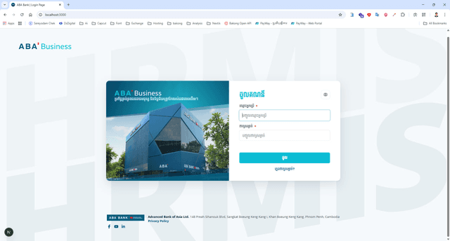 ABA BANK System